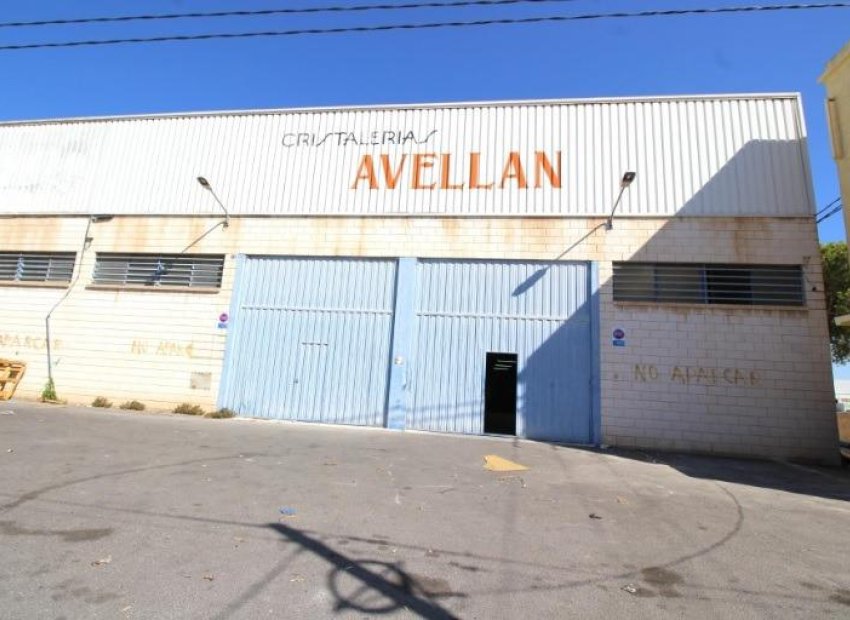 Long Term Rental - Nave industrial - Alicante - Pla de la vallonga