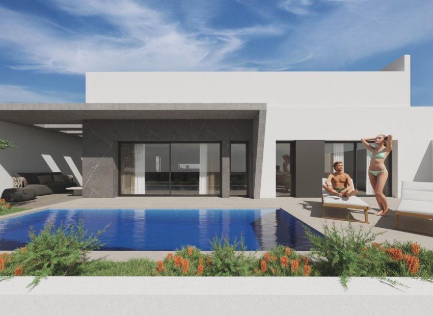 Obra nueva - Villa - Torrevieja - Aguas Nuevas
