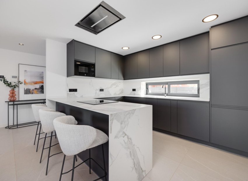 Obra nueva - Villa - Torrevieja - Aguas Nuevas