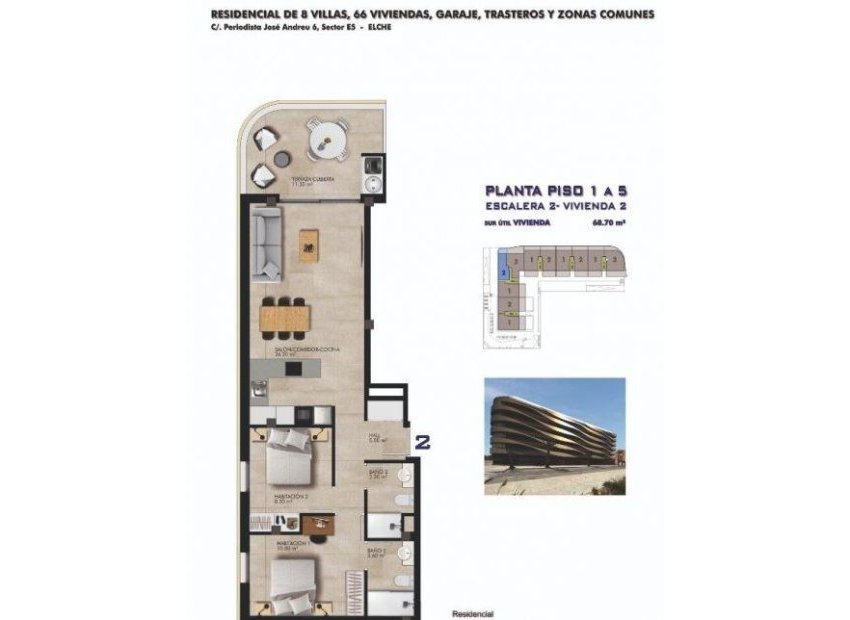 Resale - Piso - Elche - Huerto de Travalón