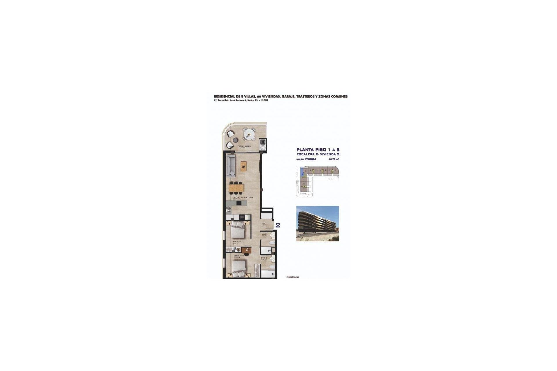 Resale - Piso - Elche - Huerto de Travalón