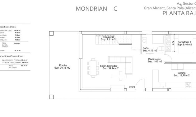 Resale - Chalet - Gran alacant - Monte y Mar